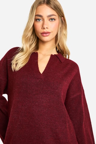 Robe pull - Bordeaux