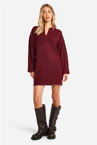 Robe pull - Bordeaux