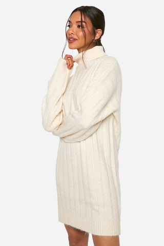 Robe pull - Ecru
