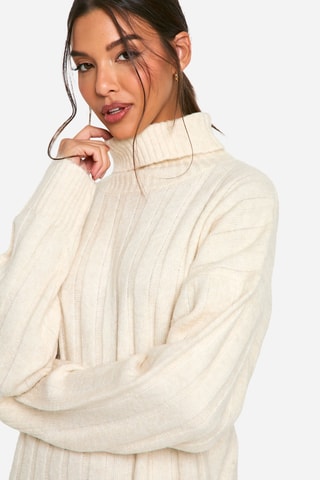 Robe pull - Ecru