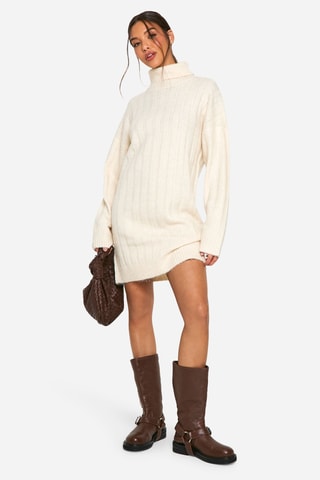 Robe pull - Ecru