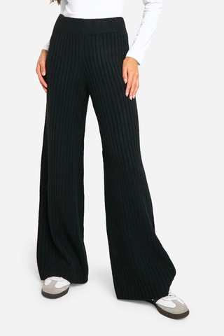 Pantalon wide legs - Noir