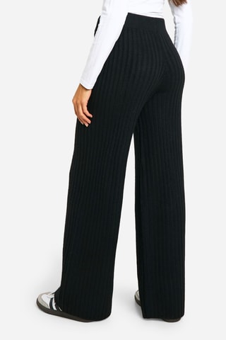 Pantalon wide legs - Noir
