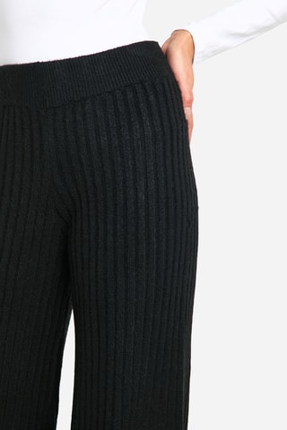 Pantalon wide legs - Noir