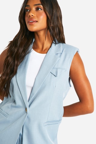 Veste oversize - Bleu