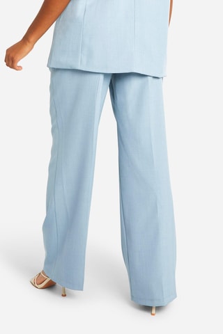 Pantalon wide legs - Bleu