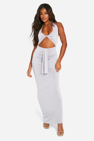 Robe longue - Gris