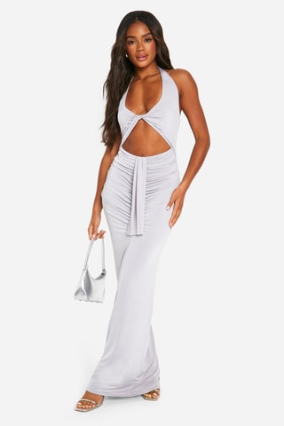 Robe longue - Gris