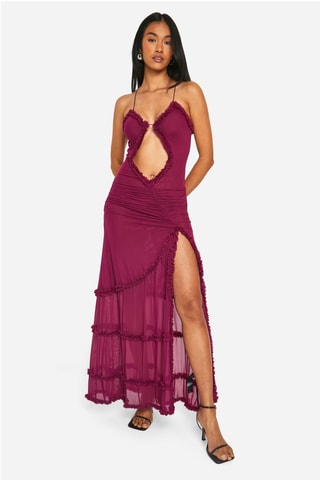 Robe longue - Rouge