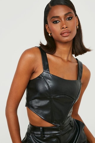 Crop top - Noir