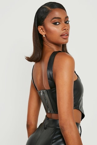Crop top - Noir