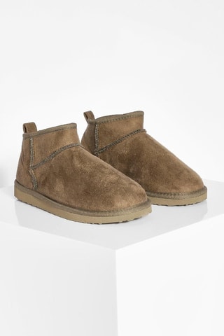 Bottines - Vert olive