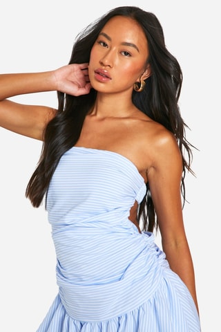 Robe bustier - Ciel