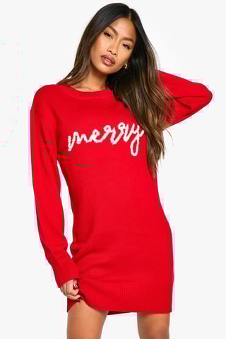 Robe pull - Rouge
