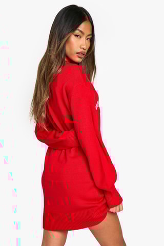Robe pull - Rouge
