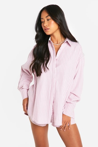 Chemise oversize - Rose