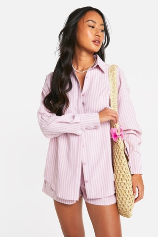 Chemise oversize - Rose