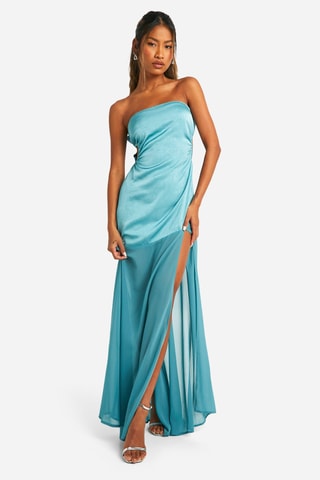 Robe bustier - Bleu