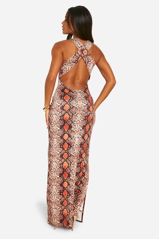 Robe longue - Orange