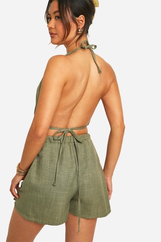 Top et short - Kaki