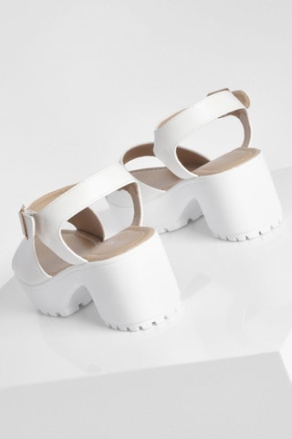 Sandales à talons - Blanc