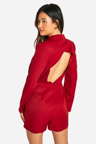 Combishort - Rouge