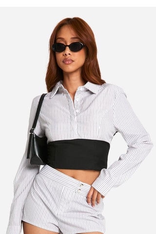 Crop top - Blanc