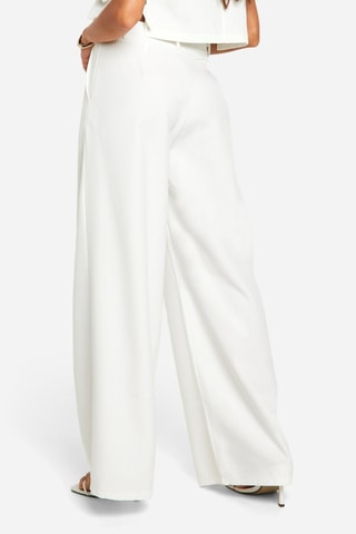 Pantalon wide legs - Ivoire