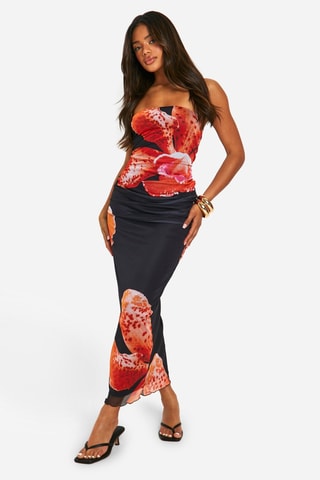 Robe bustier - Noir
