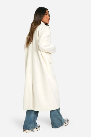 Manteau oversize - Crème