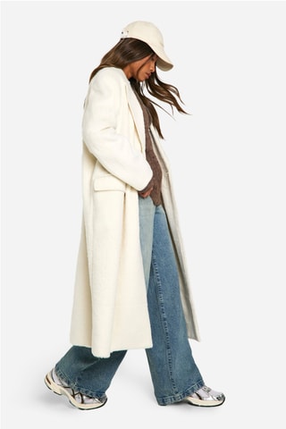 Manteau oversize - Crème