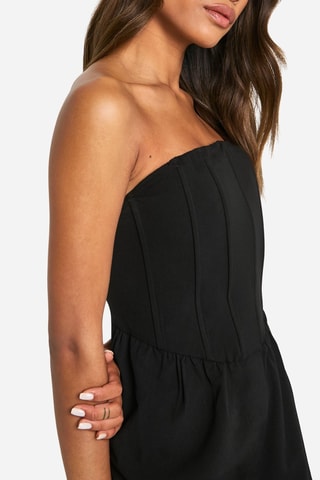 Robe bustier - Noir
