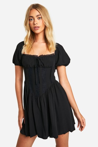 Robe patineuse - Noir