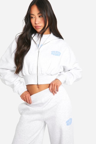 Sweat à capuche - Gris clair