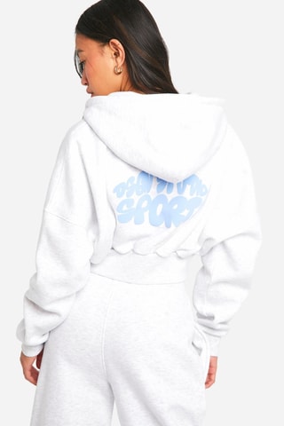 Sweat à capuche - Gris clair