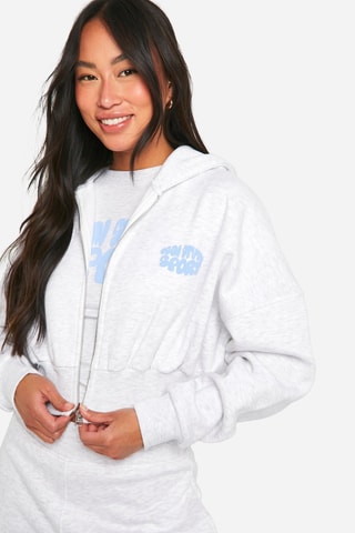 Sweat à capuche - Gris clair