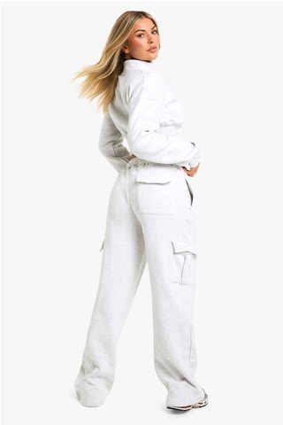 Sweat court et pantalon - Gris clair