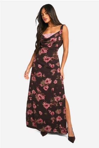 Robe longue - Marron