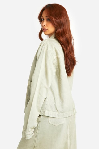 Surchemise oversize - Vert