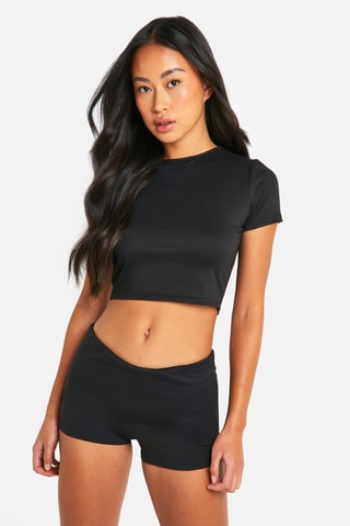 Crop top - Noir