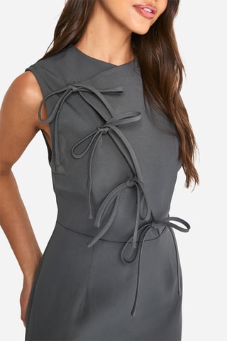 Robe droite - Gris