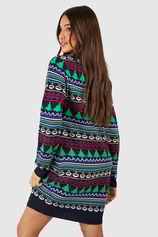 Robe pull - Bleu marine