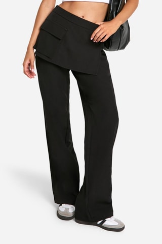 Pantalon droit - Noir