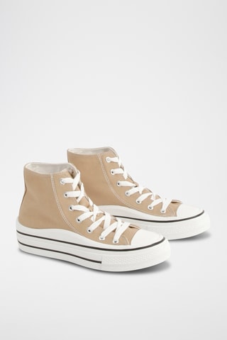 Baskets montantes - Beige