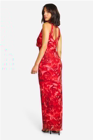 Robe longue - Rouge