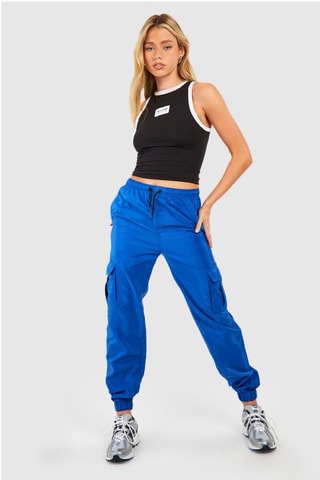 Pantalon cargo - Bleu roi