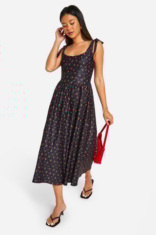 Robe midi - Noir
