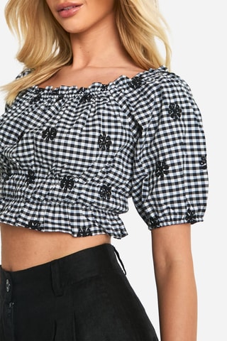 Crop top - Noir