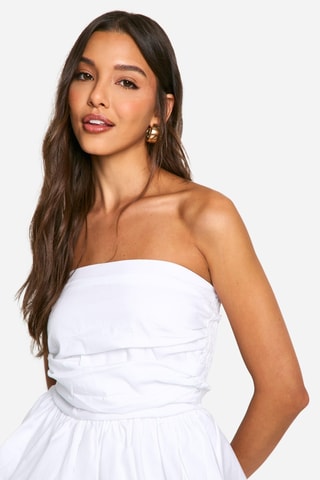 Top bustier - Blanc