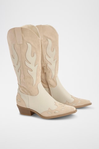 Bottines - Beige